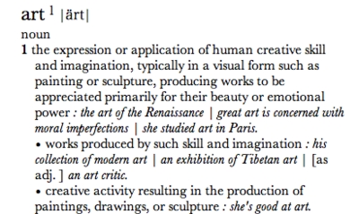 art definition