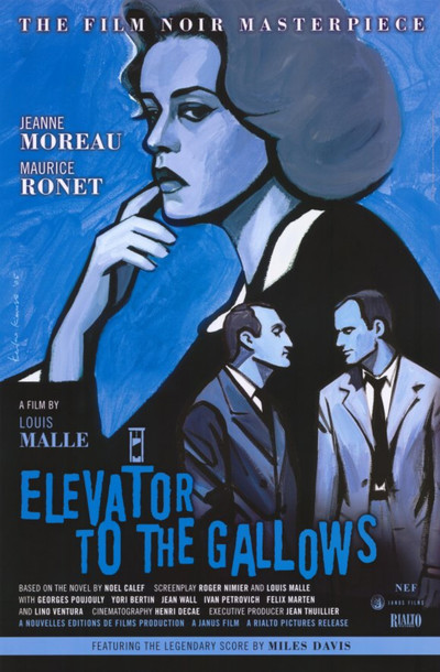 Elevator to the Gallows Movie Poster