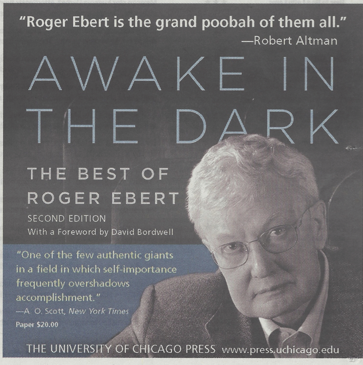 "Awake in the Dark Second Edition" In Stores, Ebert in the SunTimes(02)
