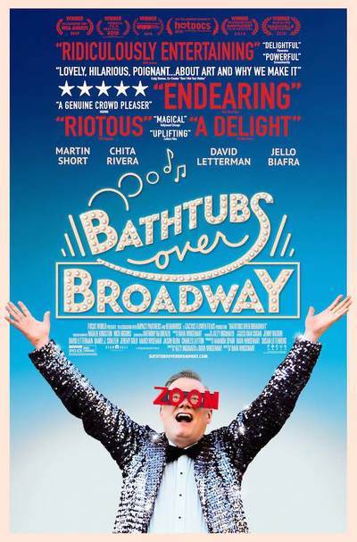 Bathtubs Over Broadway movie poster